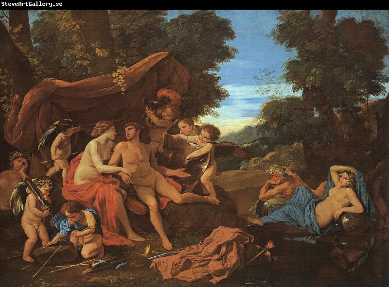 Nicolas Poussin Mars and Venus